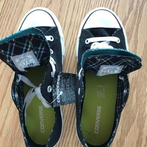 New Black All Star Junior Converse Sneakers